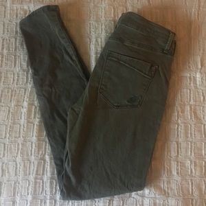 Express Pants - Express Size 8 Olive Skinny Jegging Express Pants - Express Size 8 Olive Skinny Jegging